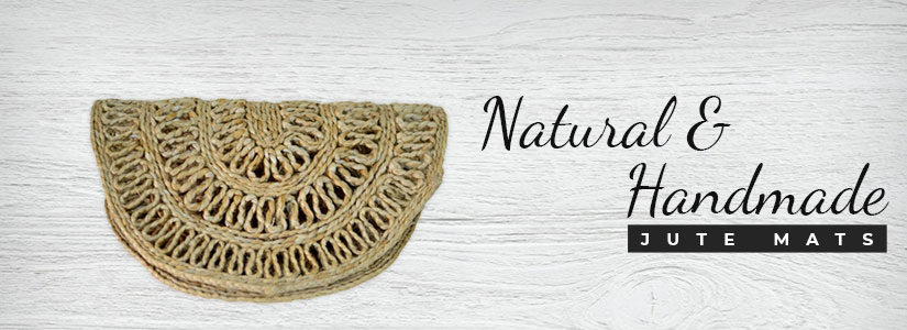 Natural & Handmade Jute MatsNatural & Handmade Jute Mats