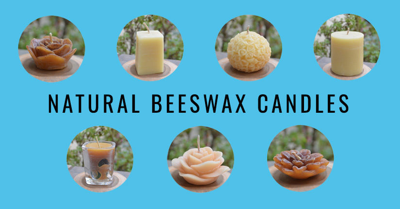 Natural Beeswax Candles