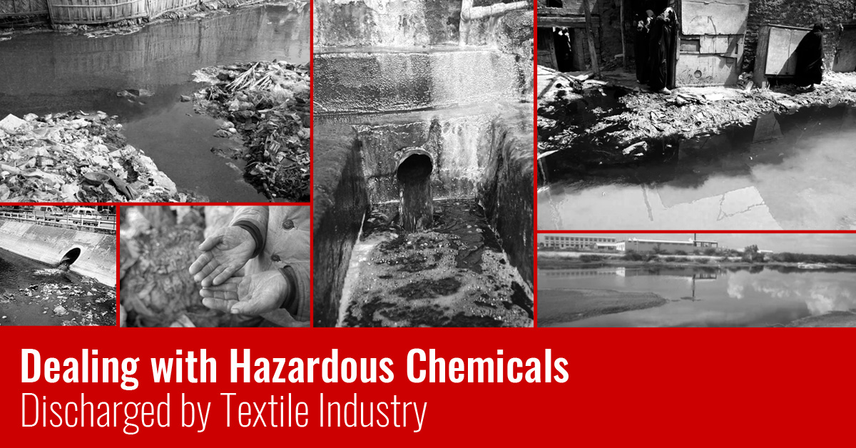 Dealing with Hazardous Chemicals Discharged by Textile Industry
